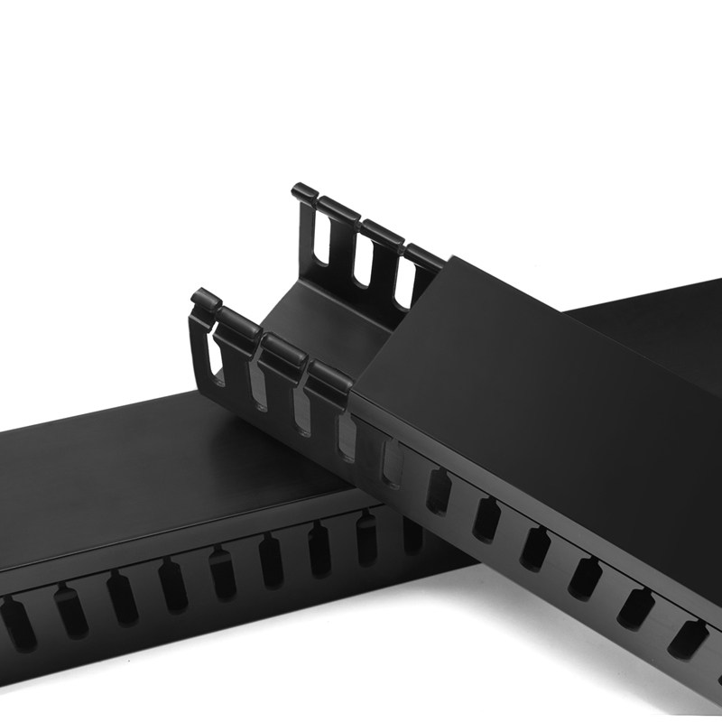 塑料pvc线槽黑色开口型阻燃机柜理线槽电箱配电柜行线槽30*405060,淘宝优惠券,粉丝福利购,淘宝优惠卷