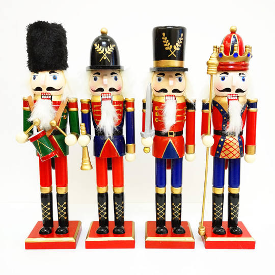 30cm soldier puppet zakka Christmas nutcracker