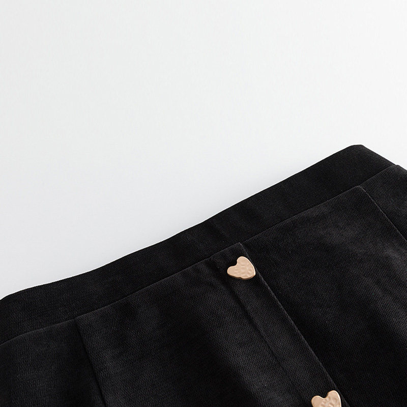 初秋新款时尚百搭宽松显瘦大半身裙 云妃秀大码女装