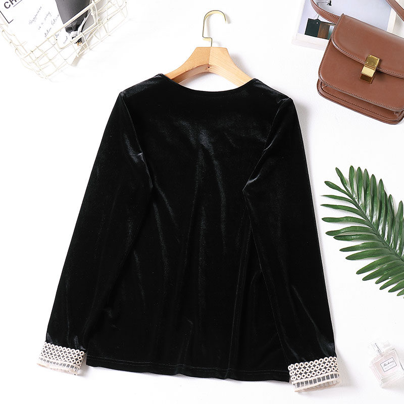 2020秋季新款大码女装韩版宽松上衣 云妃秀大码女装