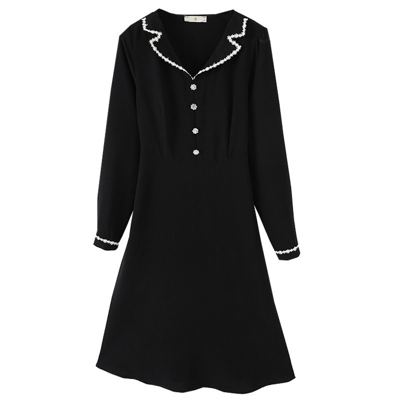 大码女装显瘦百搭胖mm遮肚子连衣裙 云妃秀大码女装