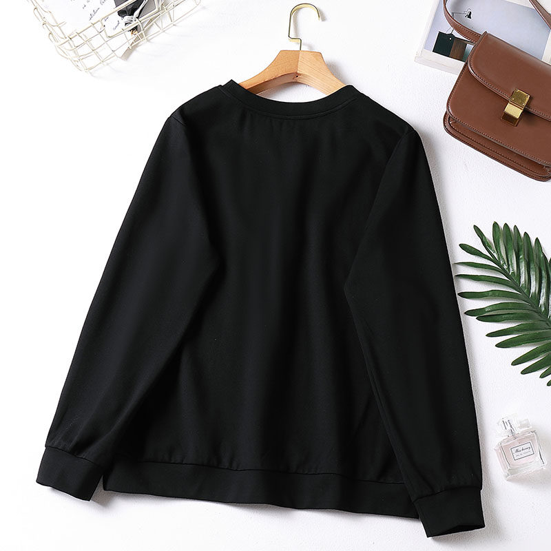 2020秋季新款大码女装韩版宽松上衣 云妃秀大码女装