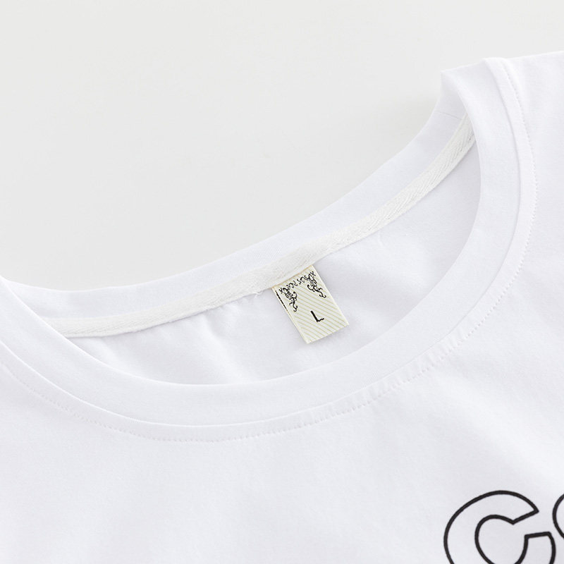 2020夏季新款韩版mm圆领宽松t恤 云妃秀大码女装