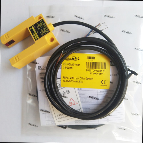 EU30TD0030DK2P EU30 电梯配件距离30mm 平层感应器U槽型光电开关 - 图2