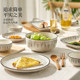 Ceramic tableware and dishes set for home use 2026 new plate