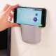 Wall-mounted storage rack remote control storage box without drilling holes
