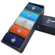 Jiadeli Paul anti-odor colorful mid-calf socks
