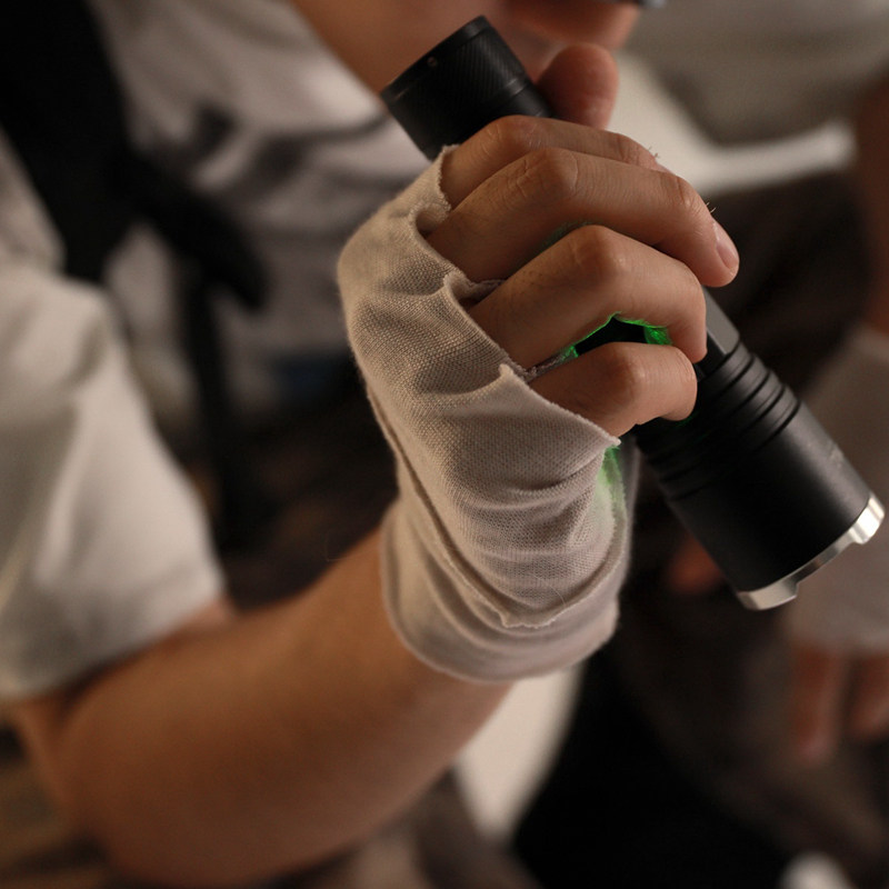 Johari Window 废土风未来感小众设计感时尚造型露指配饰半指手套,淘宝优惠券,粉丝福利购,淘宝优惠卷