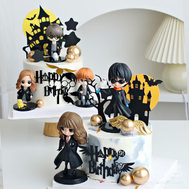 哈利波特手办赫敏Q版公仔蛋糕摆件男孩女孩万圣节生日礼物人偶,淘宝优惠券,粉丝福利购,淘宝优惠卷
