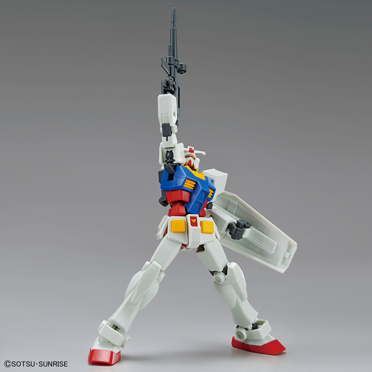 现货万代 ENTRY GRADE 1/144 EG元祖高达RX-78-2拼装模型玩具-图2