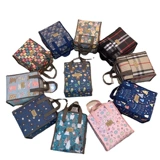 Водонепроницаемый термос, термическая бочка, портативный ланч-бокс, сумка через плечо, в корейском стиле, сумка для еды