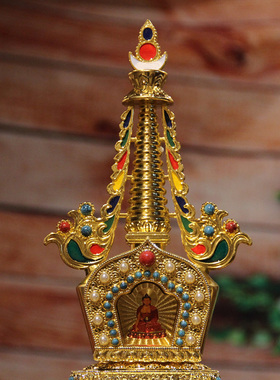 密宗供奉菩提塔小号藏传用品