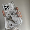 Cool and niche style homemade glue phone case