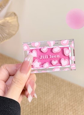 JILLLEEN腮红膏泥腮紫提亮膨胀修容提升气色持妆氛围自然滋润亲肤