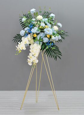 开业花篮仿真花假花摆件