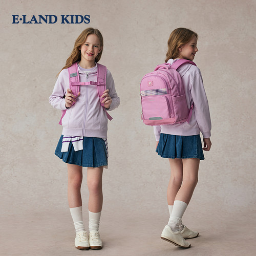 【三防】eland kids衣恋童装男童女童书包1-3年级小学生双肩背包 - 图2