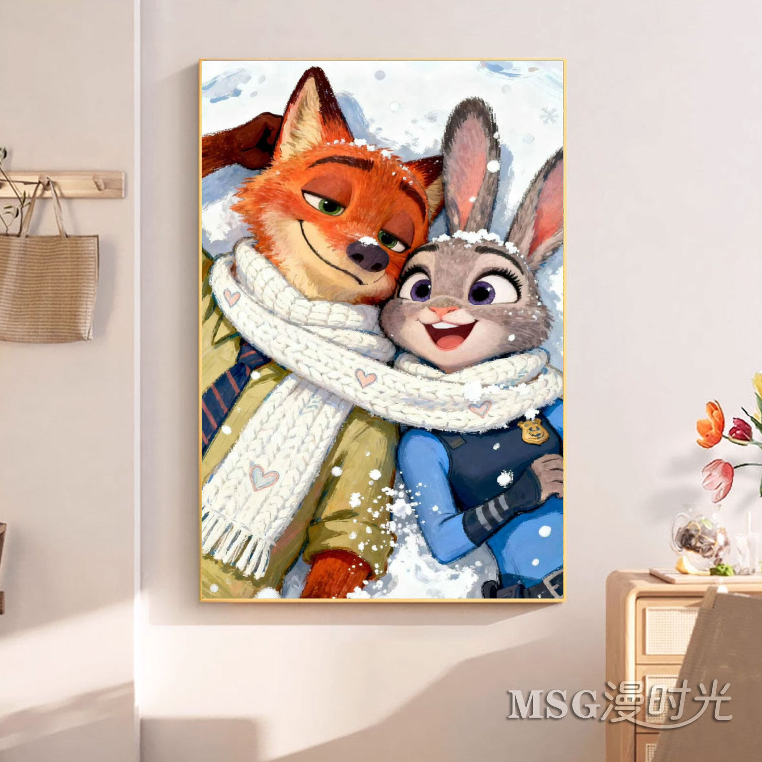 疯狂动物城5D钻石画满钻2025新款儿童卡通手工DIY粘钻十字绣挂画,淘宝优惠券,粉丝福利购,淘宝优惠卷