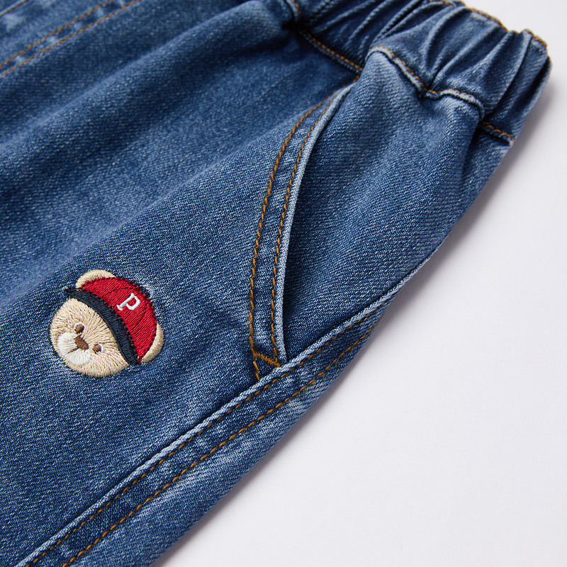【商场同款】PawinPaw卡通小熊童装26年新款男童牛仔裤萝卜裤宽松,淘宝优惠券,粉丝福利购,淘宝优惠卷