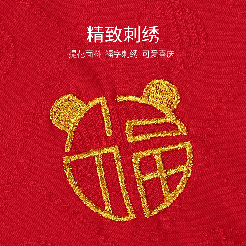 秋冬新生儿满月婴儿夹棉包被巾抱被 小丹佛尔婴童抱被/抱毯