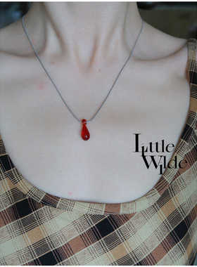 锁骨链灯工玻璃原创男女通用浪漫