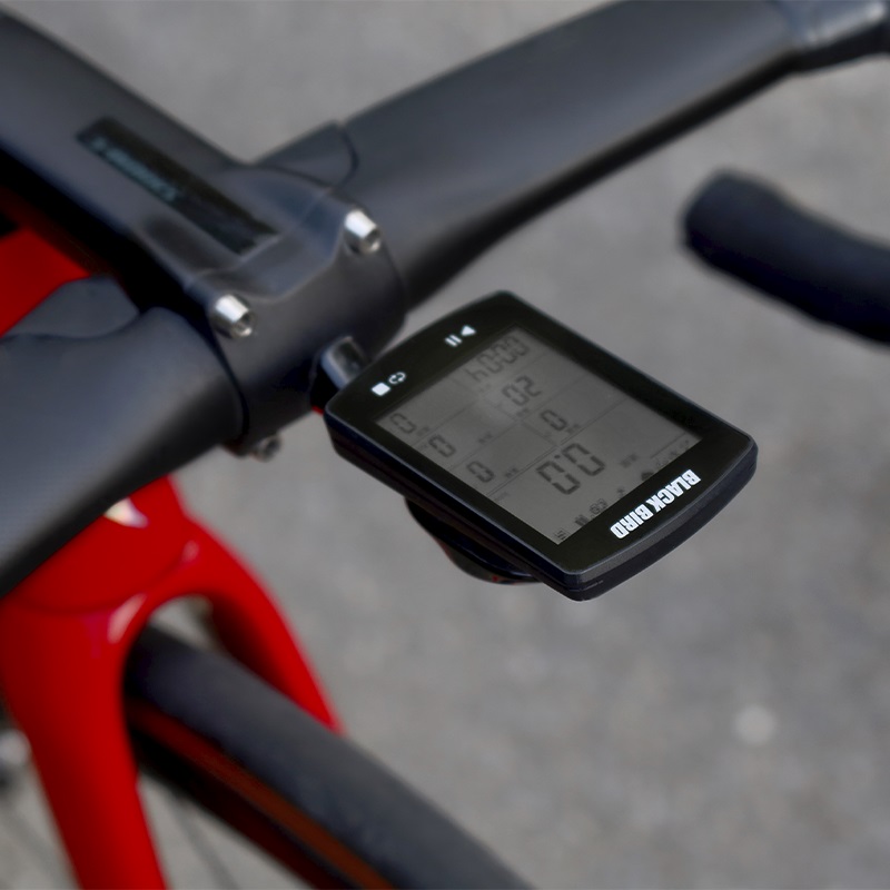 黑鸟Blackbird BB20山地公路自行车GPS无线码表踏频心率速度表-图0