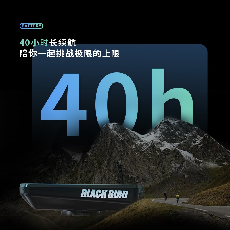 黑鸟Blackbird BB20山地公路自行车GPS无线码表踏频心率速度表-图2