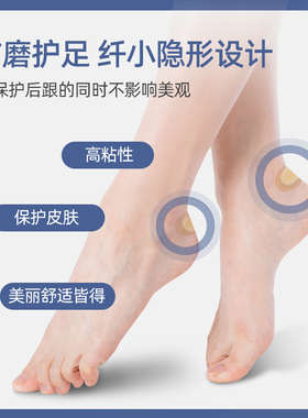 集瑞德水胶体防磨足跟贴