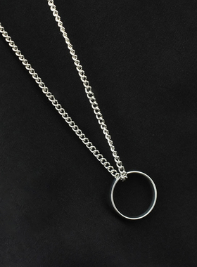 高级感戒指项链女款钛钢