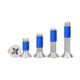 Counterhead cross dispensing screw iron nickel plating machine teeth KM