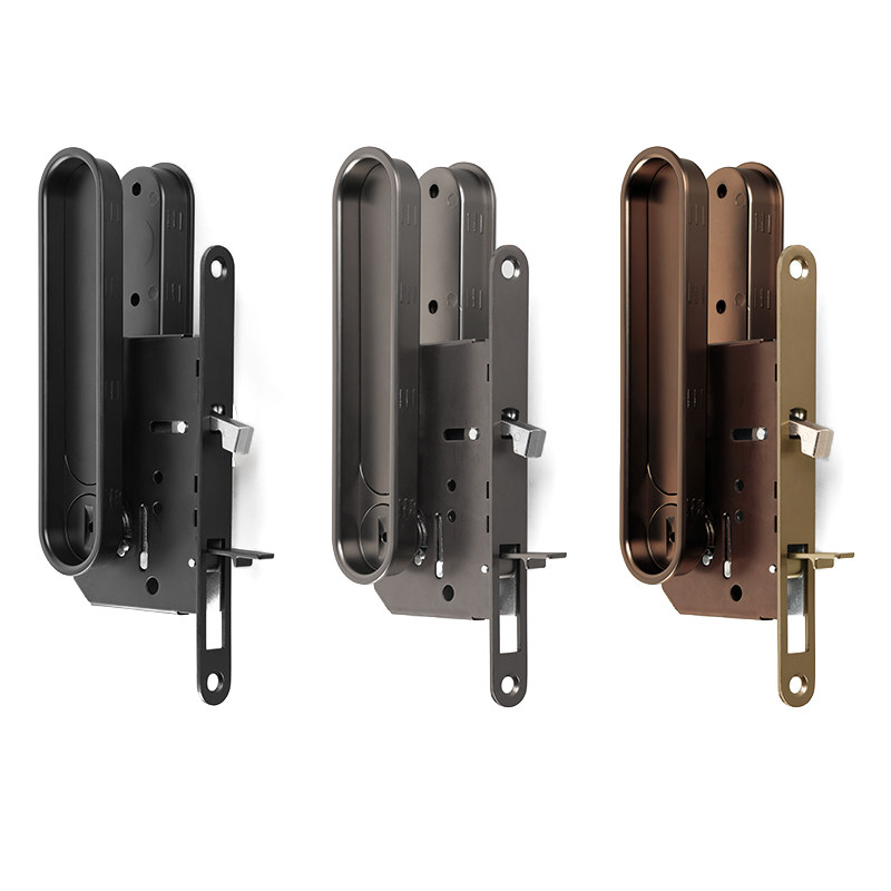 ifoono白色口袋门木移门锁推拉门锁带侧装拉手厨房卧室隐形门钩锁,淘宝优惠券,粉丝福利购,淘宝优惠卷