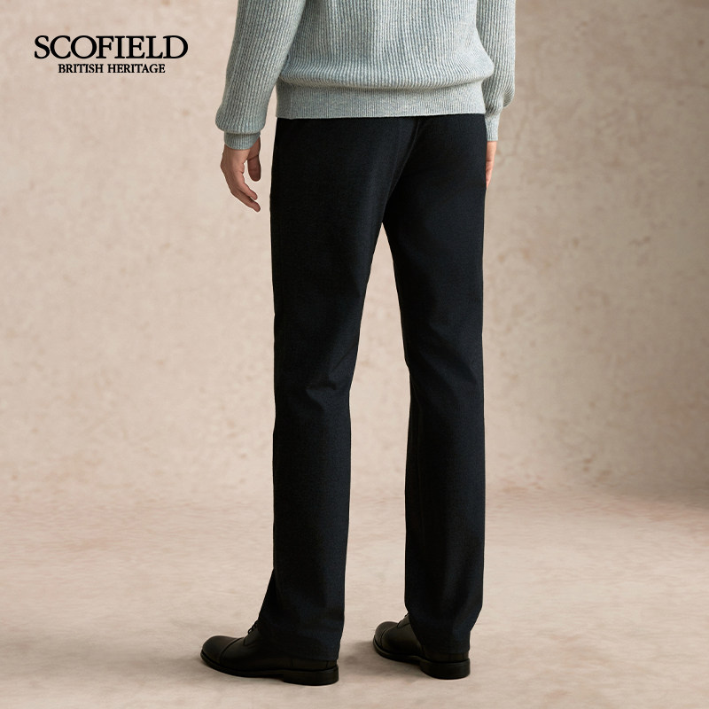 SCOFIELD男装2025秋冬新品直筒长裤日常通勤西裤下装宽松休闲裤男,淘宝优惠券,粉丝福利购,淘宝优惠卷