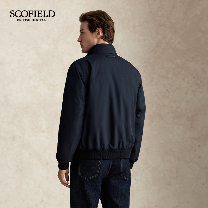 SCOFIELD男装25年秋冬新品通勤哈灵顿夹克版型短款立领保暖棉服,淘宝优惠券,粉丝福利购,淘宝优惠卷