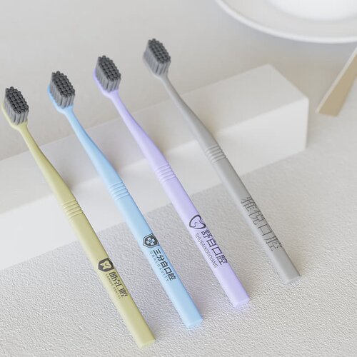 单独包装口腔医院定制牙刷门诊牙科开业小礼品定做可印字免费设计 - 图1