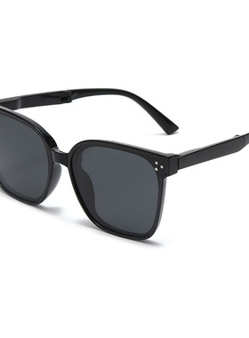 新款折叠墨镜偏光太阳女时