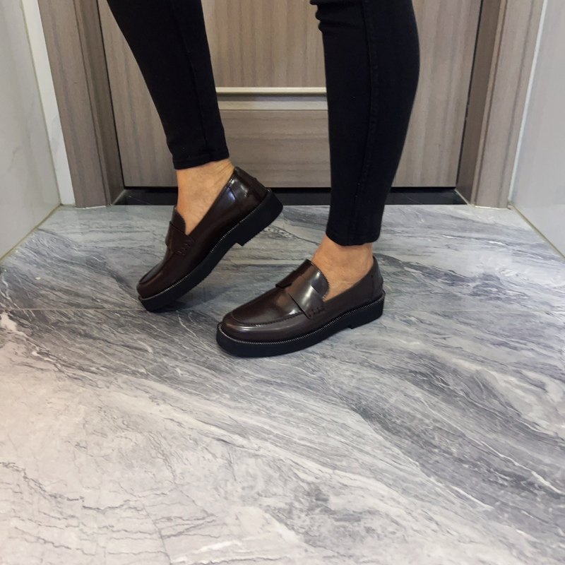 巴黎 保暖内加绒开珠边皮泡化鞋底鞋乐福鞋豆豆鞋女鞋单鞋,淘宝优惠券,粉丝福利购,淘宝优惠卷