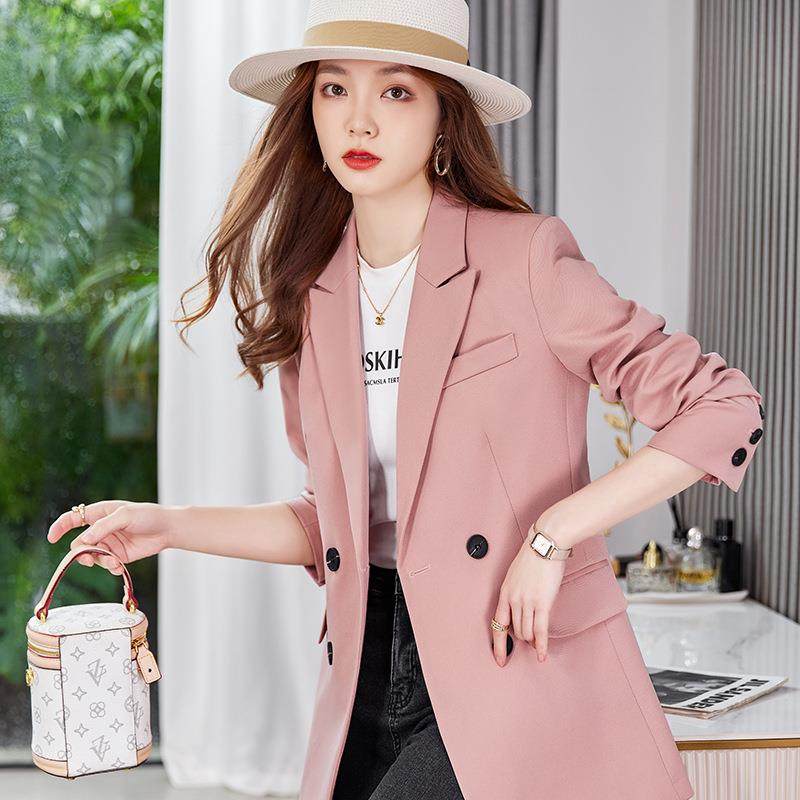 设计古感复古不规则长复中长款小西装秋冬宽松廓外形9300休闲袖套,淘宝优惠券,粉丝福利购,淘宝优惠卷