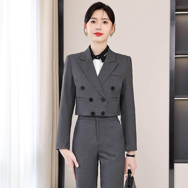 务新款高品质尾服套装、燕女套式商办公夹克、两件裤子、女ALGJZ1,淘宝优惠券,粉丝福利购,淘宝优惠卷