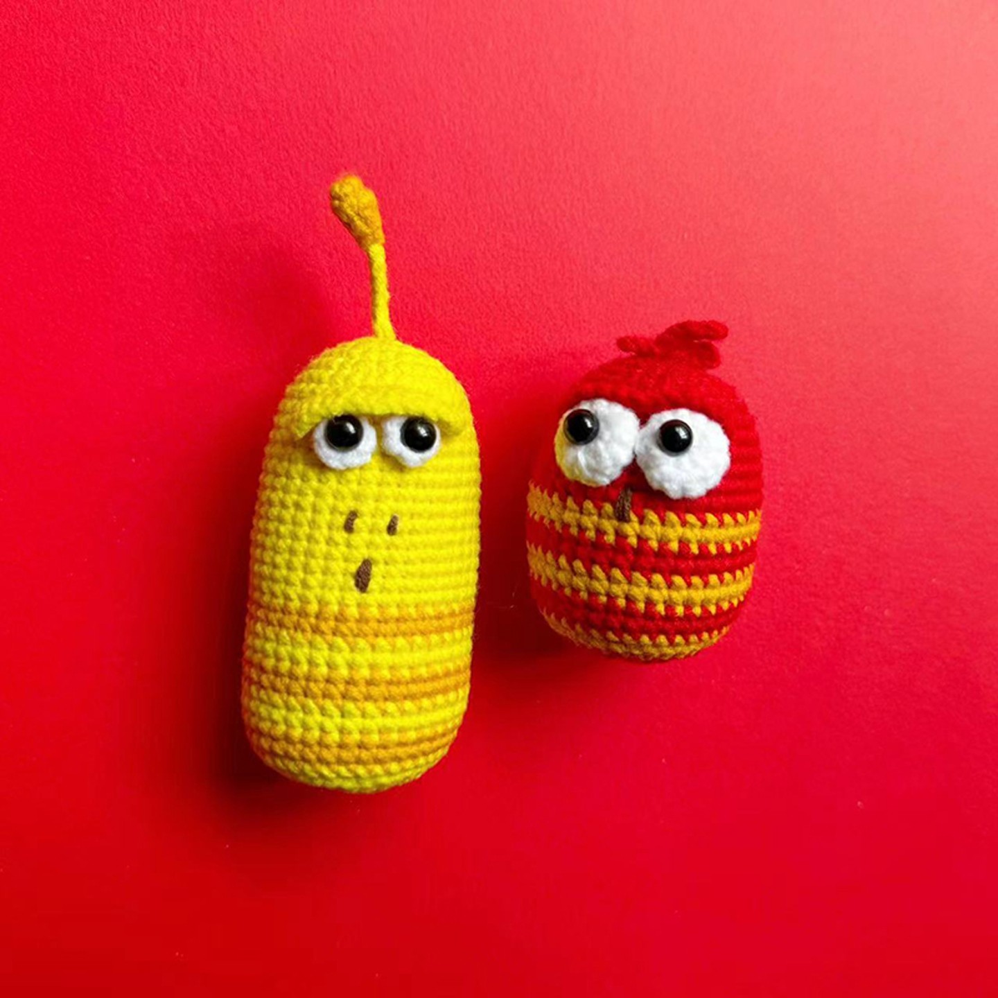 爆笑虫子手工编织成品搞笑情侣钥匙扣包挂件挂饰针织玩偶毛线公仔,淘宝优惠券,粉丝福利购,淘宝优惠卷