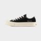 VEEMES micro black low top couple style canvas shoes