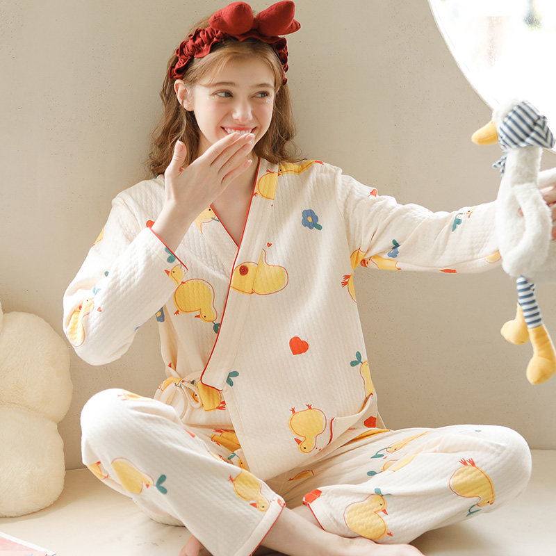 家时光月子服秋冬产后空气棉孕妇睡衣哺乳衣女冬天保暖待产家居服,淘宝优惠券,粉丝福利购,淘宝优惠卷