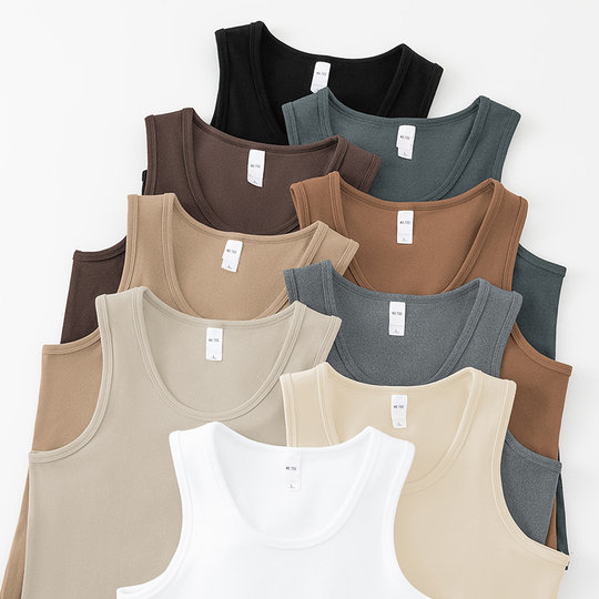 300g重磅德绒背心男秋冬季保暖双面绒跨栏运动坎肩无袖马甲打底衫