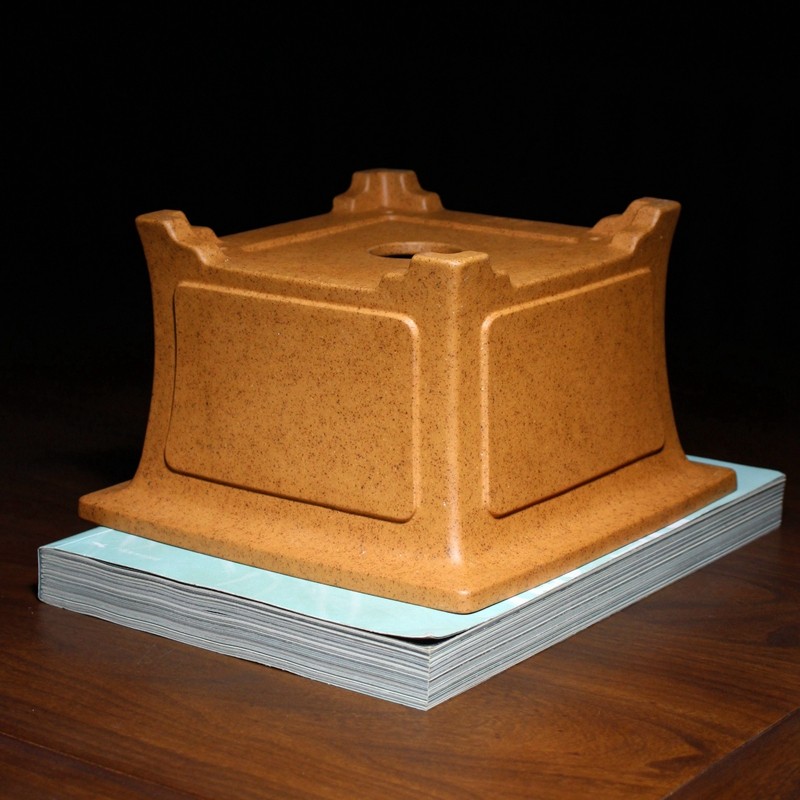 奎面飘口四方形精品紫砂花盆唯珍手工小盆景盆栽多肉菖蒲树桩松柏,淘宝优惠券,粉丝福利购,淘宝优惠卷