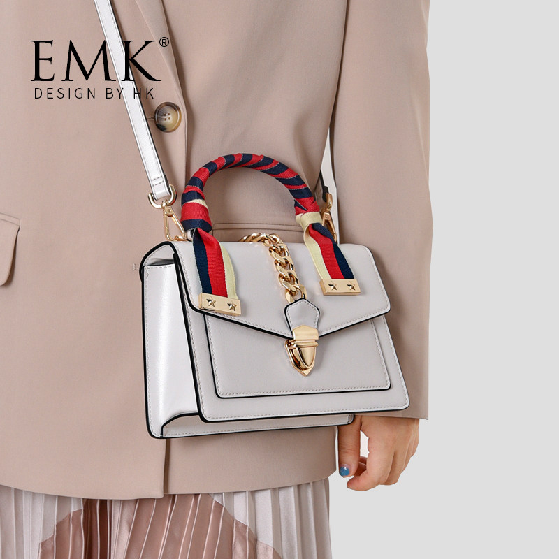 小mk 2021新款法国质感欧洲站斜挎包 酷玩子弟箱包女士包袋