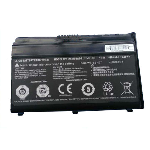 雷神G150TB G150TH G150TC 6-87-W37SS-427 W370bat-8笔记本电池 - 图3