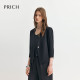 PRICH ເສື້ອຍືດຄໍ V-neck ອອກແບບແບບມືອາຊີບໃນລະດູຮ້ອນ PRICH ປຸ່ມຫນຶ່ງປຸ່ມຫນຶ່ງປຸ່ມສາມສ່ວນສີ່ມືອາຊີບສໍາລັບແມ່ຍິງ