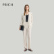 PRICH ຈົບການສຶກສາ Gao Zhiping lapel suit summer one button waist entry communication jacket women