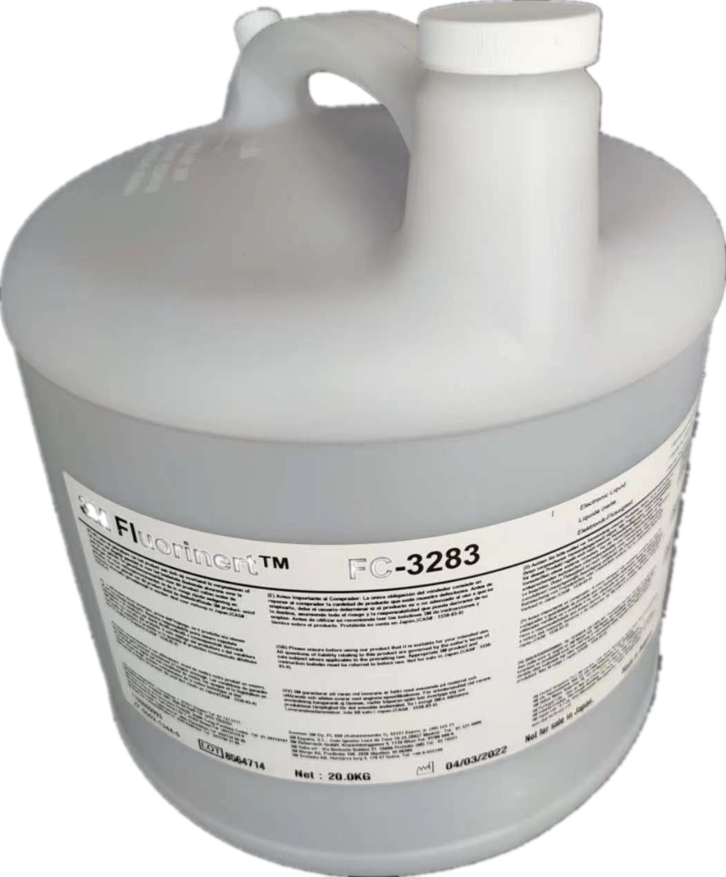 美国进口3M FC-3283电子氟化液Fluorinert FC-40半导体氟油冷却液-图3