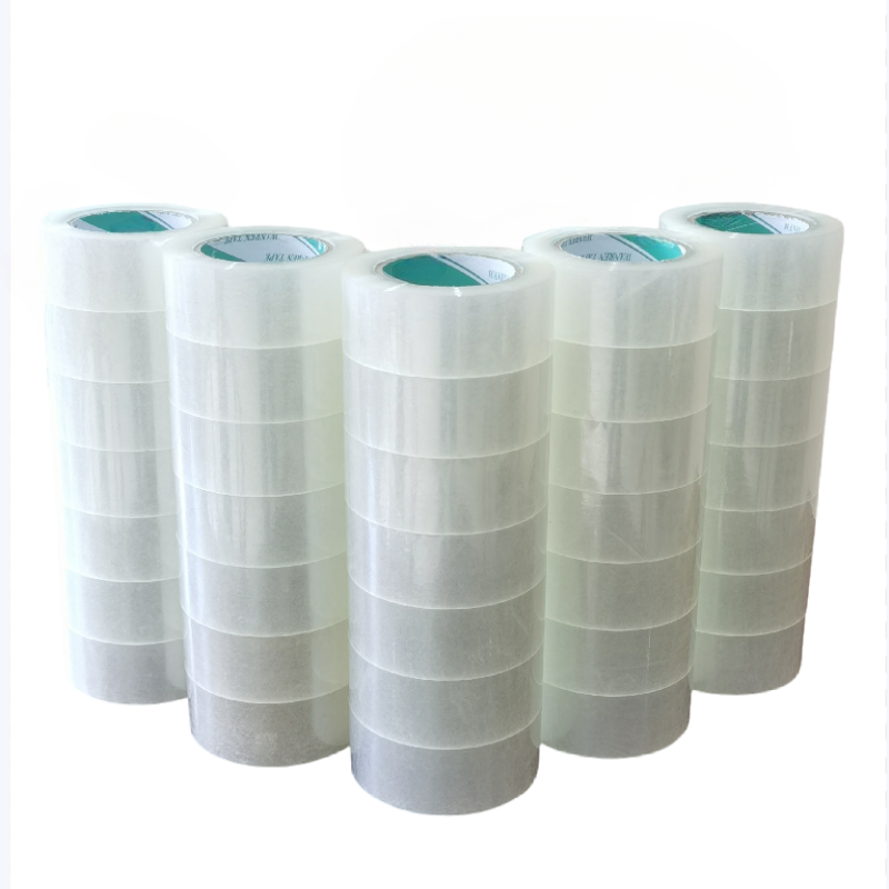 透明胶带快递打包封口胶带封箱带大卷包装封箱胶带米黄色封口胶布,淘宝优惠券,粉丝福利购,淘宝优惠卷