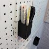 Perforated board desktop remote control pen holder storage rack