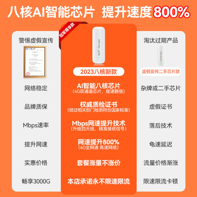 随身wifi2024新款移动无线wifi网络无限流量全国通用4g免插卡5g路由器宽带车载wilf官方旗舰店家用手机随时